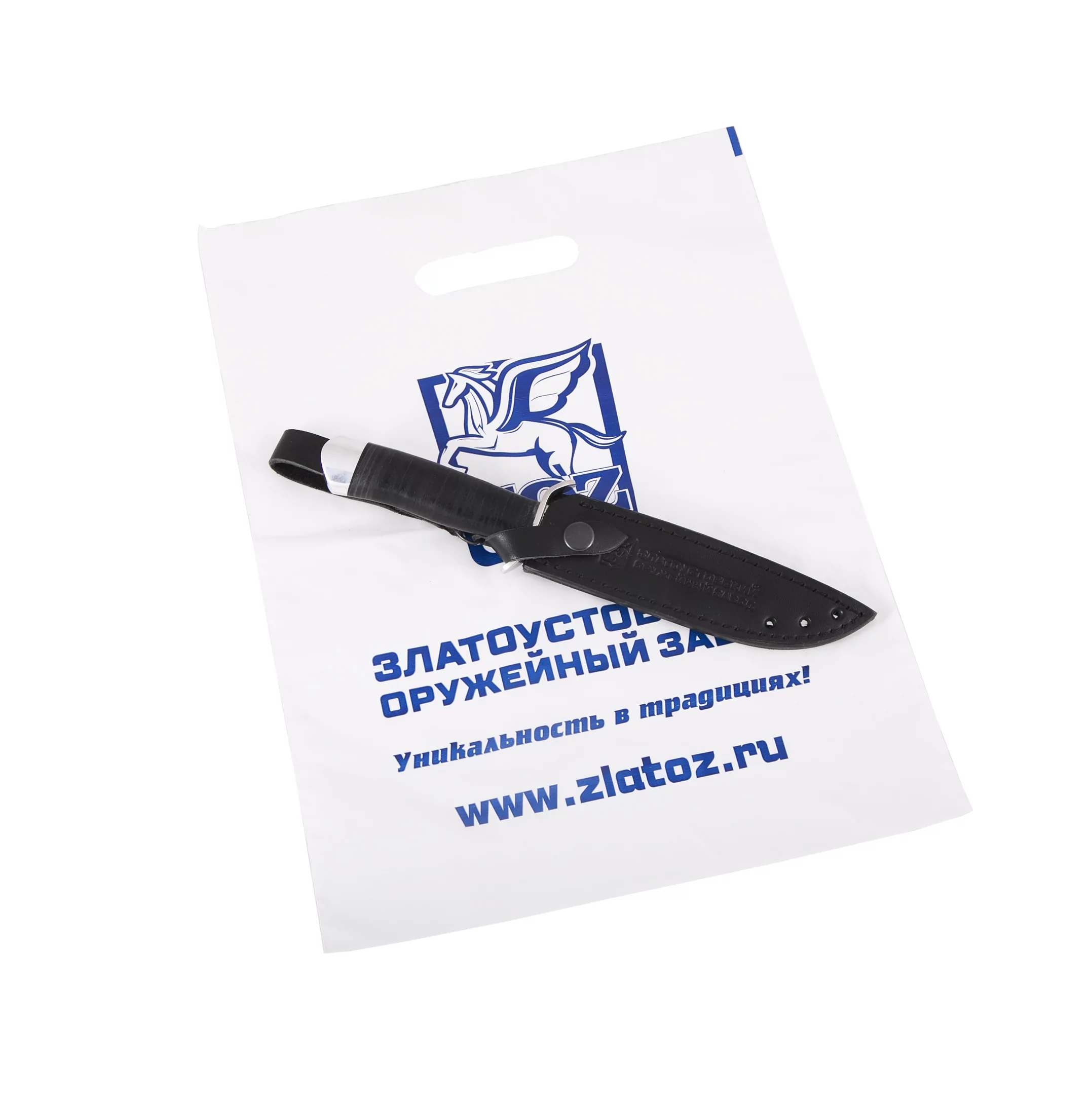 Нож Разведчика (сталь 95x18, кожаал) 0С-00000753