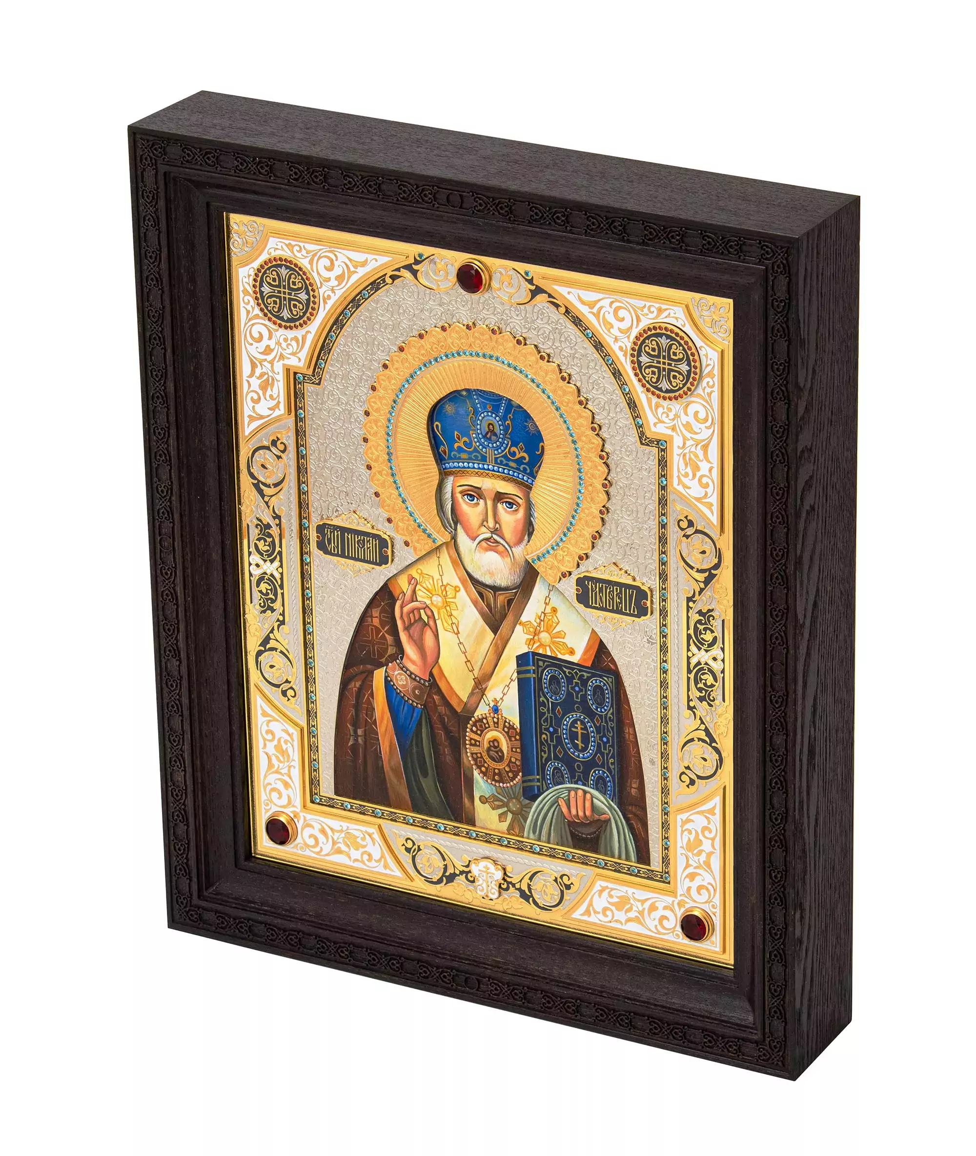 Икона Николай Чудотворец (краски) 0З-00009524