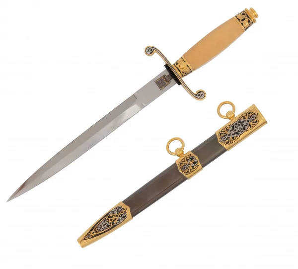 Кортик Офицерский Адмирал П.С. Нахимов (сталь ЭИ-107) 0З-00003265 (4)